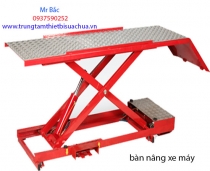 Bàn nâng  xe máy cơ điện  hoandan